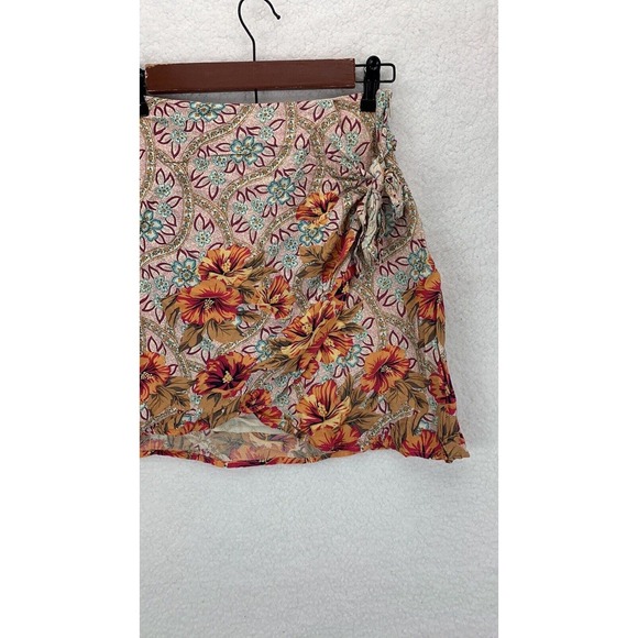 Paper Heart Floral Skirt Women’s Size 4 Multicolor Lightweight Casual Boho Print - Picture 5 of 11